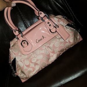 Authentic Pink Coach Purse